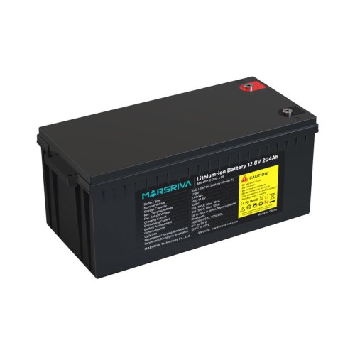 Акумуляторна батарея Marsriva, LiFePO4, 12.8V/200Ah, Version 3
