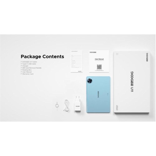 Планшет Doogee U11 4/128GB Grey
