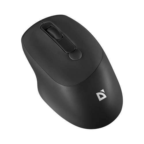 Миша бездротова Defender Feam MM-296, до 1600dpi, безшумна, чорна (52296)