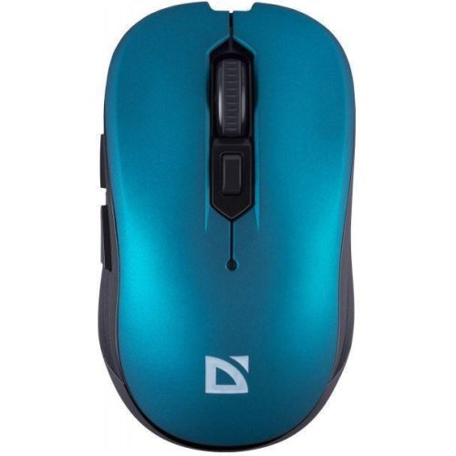 Миша бездротова Defender Gassa MM-105, до 1600dpi, безшумна, бірюзова (52102)