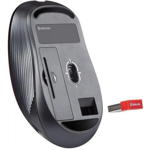 Миша бездротова Defender Gassa MM-105, до 1600dpi, безшумна, бірюзова (52102)