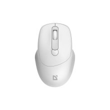 Миша бездротова Defender Feam MM-296, до 1600dpi, безшумна, біла (52297)