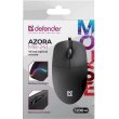 Миша дротова Defender Azora MB-241, 1200dpi, чорна (52241)