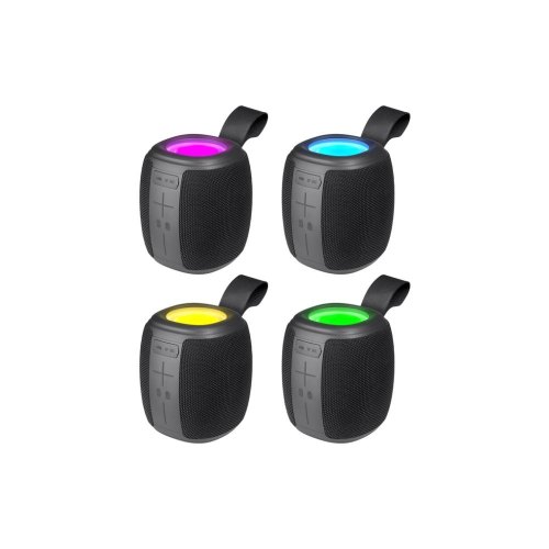 Портативна колонка Defender Enjoy S550, 7W, Bluetooth/Light/FM/USB/TF/Type-C, чорна (65553)