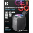 Портативна колонка Defender Enjoy S550, 7W, Bluetooth/Light/FM/USB/TF/Type-C, чорна (65553)