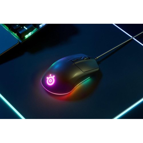 Миша дротова SteelSeries Rival 3 Gen 2, RGB, Black (62515)
