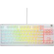 Клавіатура дротова, ігрова SteelSeries Apex 3 TKL UA White  (64819)