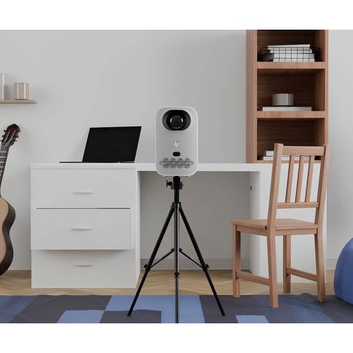 Проектор HP CC360, LED, LCD, FHD, 220 AL, 16:9, AOSP, HDMI, Wi-Fi, Bluetooth, білий (CC360)