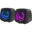 Акустична система 2.0 Defender J2, 6Вт, підсвітка, USB, чорна (65962)