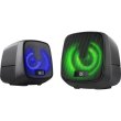 Акустична система 2.0 Defender J2, 6Вт, підсвітка, USB, чорна (65962)