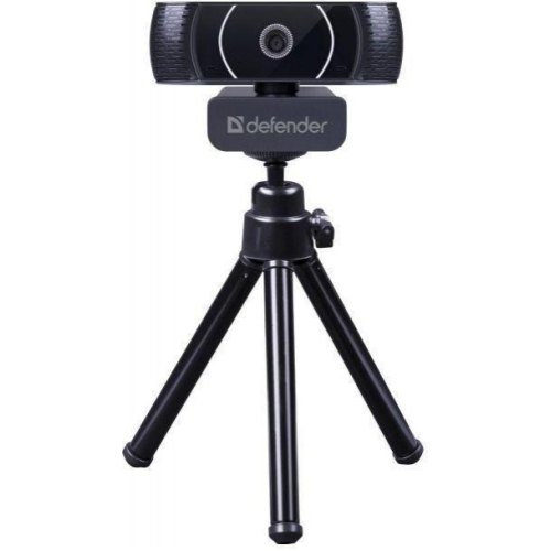 Веб-камера Defender G-lens 2590, QHD 2K 1440p, 3.7Мп, чорна (63113)