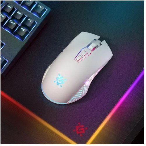 Миша бездротова, ігрова Defender Pandora GM-502, 3200dpi, 500mAh, чорна (52502)