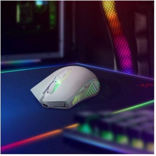 Миша бездротова, ігрова Defender Pandora GM-502, 3200dpi, 500mAh, чорна (52502)