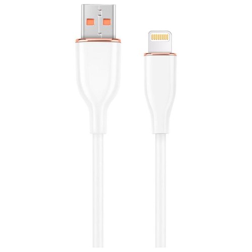 Кабель Cablexpert, USB Type-A to Lightning, 2.1A, 1.5м, білий (CC-USB2S-AM8PM-1.5M-W)