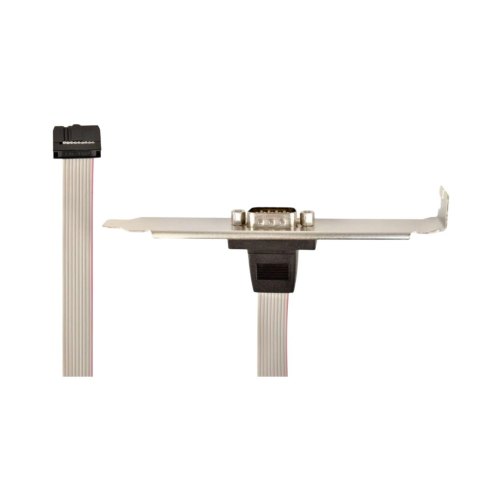 Планка Cablexpert, COM-port, DB9, повнопрофільна, 0.25м (CCDB9RECEPTACLE)
