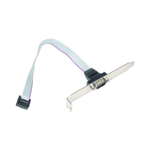 Планка Cablexpert, COM-port, DB9, повнопрофільна, 0.25м (CCDB9RECEPTACLE)