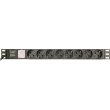 Мережевий фільтр EnerGenie EG-PDU-014-C14, 1U, 16A, 8xрозеток (євро), 3м, С14