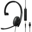 Гарнітура дротова Sennheiser ADAPT 135T II Mono, USB (1000900)