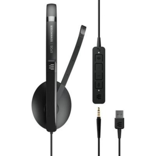 Гарнітура дротова Sennheiser ADAPT 135T II Mono, USB (1000900)