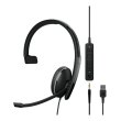 Гарнітура дротова Sennheiser ADAPT 135T II Mono, USB (1000900)