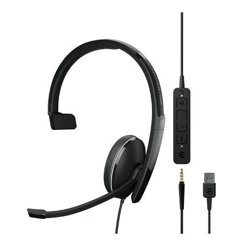 Гарнітура дротова Sennheiser ADAPT 135T II Mono, USB (1000900)