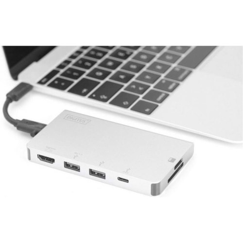 Док-станція DIGITUS Travel, USB Type-C, 6 Port (DA-70867)