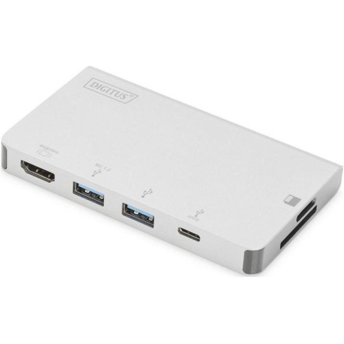 Док-станція DIGITUS Travel, USB Type-C, 6 Port (DA-70867)