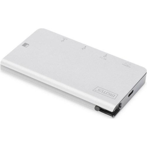 Док-станція DIGITUS Travel, USB Type-C, 6 Port (DA-70867)