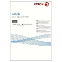 Наклейка для друку Xerox Mono Laser 4UP, прямі краї, 105x149мм, 100 аркушів (003R97402)