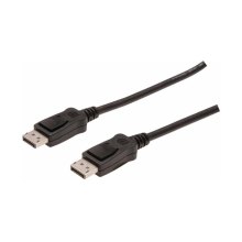 Кабель Assmann, DisplayPort to DisplayPort, 1м, чорний (AK-340103-010-S)