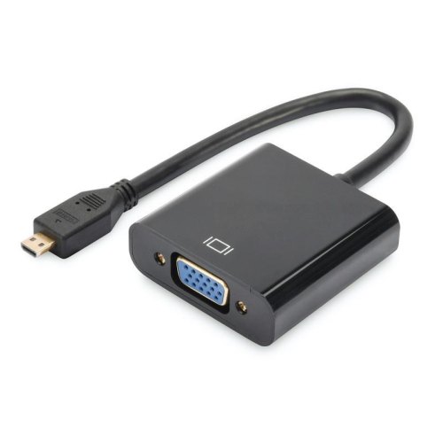 Адаптер DIGITUS, micro HDMI to VGA, Full HD (DA-70460)