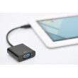 Адаптер DIGITUS, micro HDMI to VGA, Full HD (DA-70460)