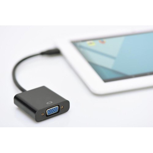 Адаптер DIGITUS, micro HDMI to VGA, Full HD (DA-70460)