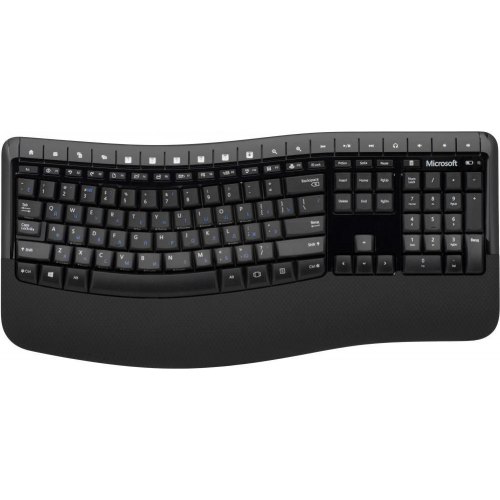 Комплект (клавіатура, миша) бездротовий Microsoft Wireless Comfort Desktop 5050, Black (PP4-00017)