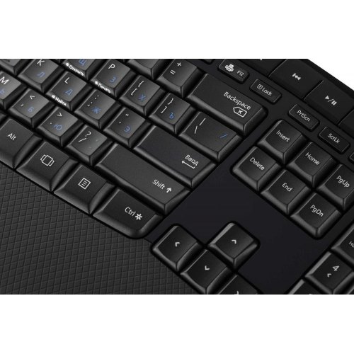 Комплект (клавіатура, миша) бездротовий Microsoft Wireless Comfort Desktop 5050, Black (PP4-00017)