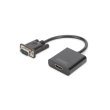 Адаптер DIGITUS, VGA to HDMI, Full HD (DA-70473)