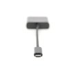 Адаптер DIGITUS, USB Type-C (M) to VGA (F), Full HD, 0.15м (DA-70853)