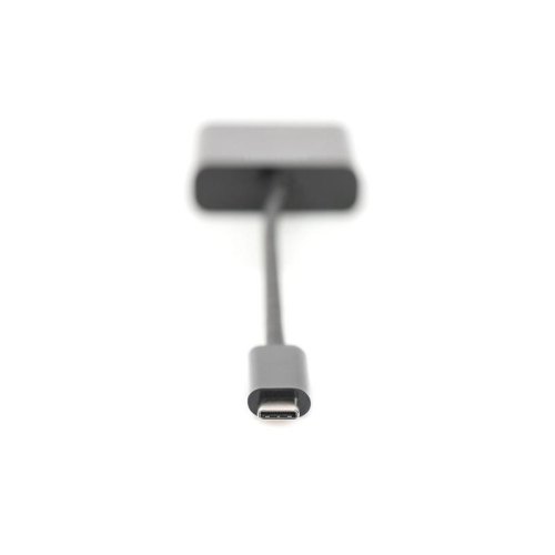 Адаптер DIGITUS, USB Type-C (M) to VGA (F), Full HD, 0.15м (DA-70853)
