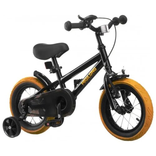 Велосипед дитячий Miqilong ST, 12, чорний (ATW-ST12-BLACK)