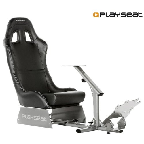Крісло-кокпіт ігрове Playseat Evolution, кріплення для руля та педалей, чорне (REM.00004)