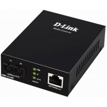 Медіаконвертер D-Link DMC-G10SC 1xGE, 1x1000BaseLX, SM, 10км, SC