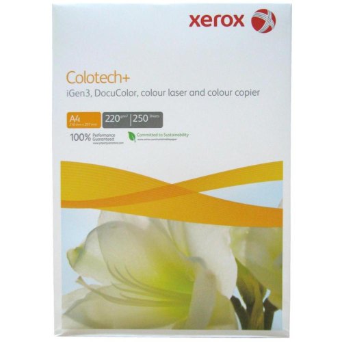 Папір для друку Xerox COLOTECH +, A4, 220г/м2, 250 аркушів (003R97971)