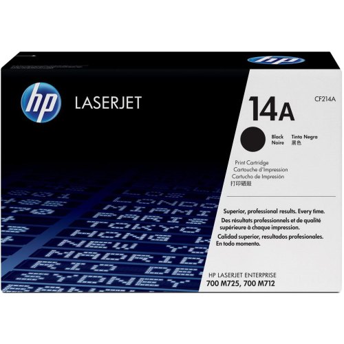 Картридж HP 14A, для LJ M712/M725, 10000 сторінок, Black (CF214A)