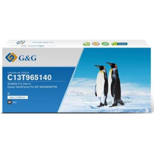 Картридж G&G, для Epson WorkForce Pro WF-5299DW/M5799DWF/M5298DW, 10000 сторінок (G&G-C13T965140)
