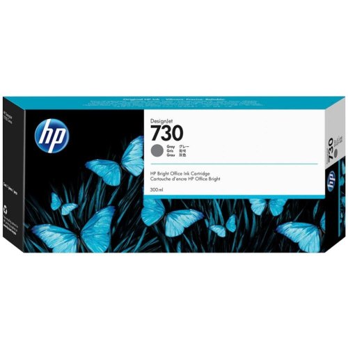 Картридж HP 730, для DesignJet T1600/T1700/T2600, 300мл, Gray (P2V72A)