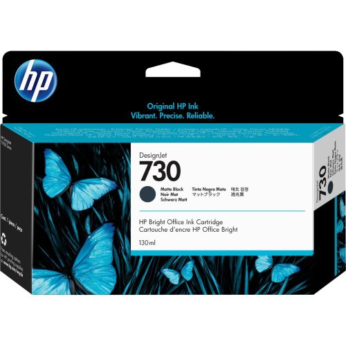 Картридж HP 730, для DesignJet T1600/T1700/T2600, 300мл, Matte Black (P2V71A)