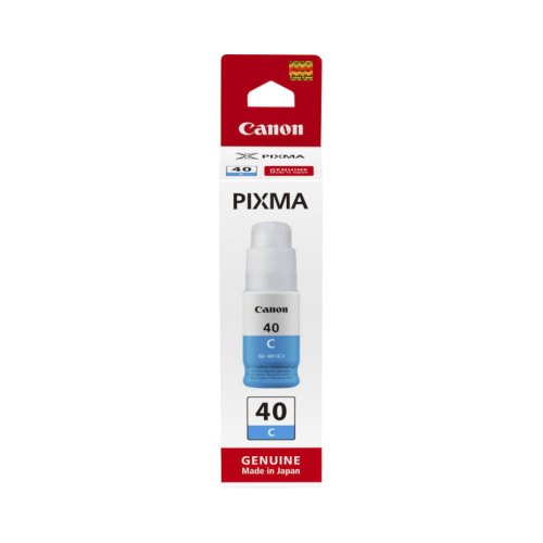 Чорнило Canon GI-40, для PIXMA G5040/G6040, Cyan (3400C001)