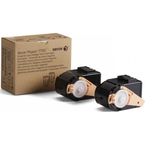 Тонер-картридж Xerox, для PH7100, 9000 сторінок, Magenta (106R02610)