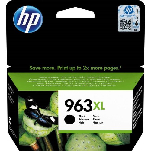 Картридж HP 963XL High Yield, для OJ Pro 9010/9013/9020/9023, Black (3JA30AE)