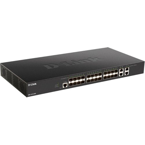 Комутатор D-Link Smart, 24xSFP+, 4x10GE (DXS-1210-28S)